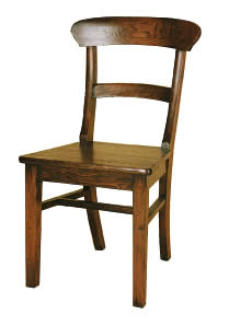 Square Legged Spoonback Chair