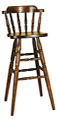 Small Spindle Bar Stool