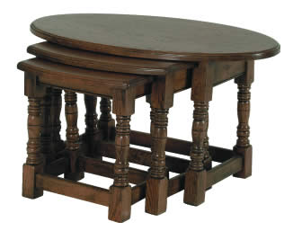 Oval Nest of Tables