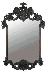 Large Carved Hall Mirror
